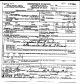 Death Certificate:  Douglas, Vina Jane (Daugherty) d.1959