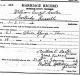 Marriage Record:  Carter, William Ernest and Russell, Gertrude m.1946