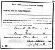 Marriage Record:  Kesterson, Samuel and Cox, Mary